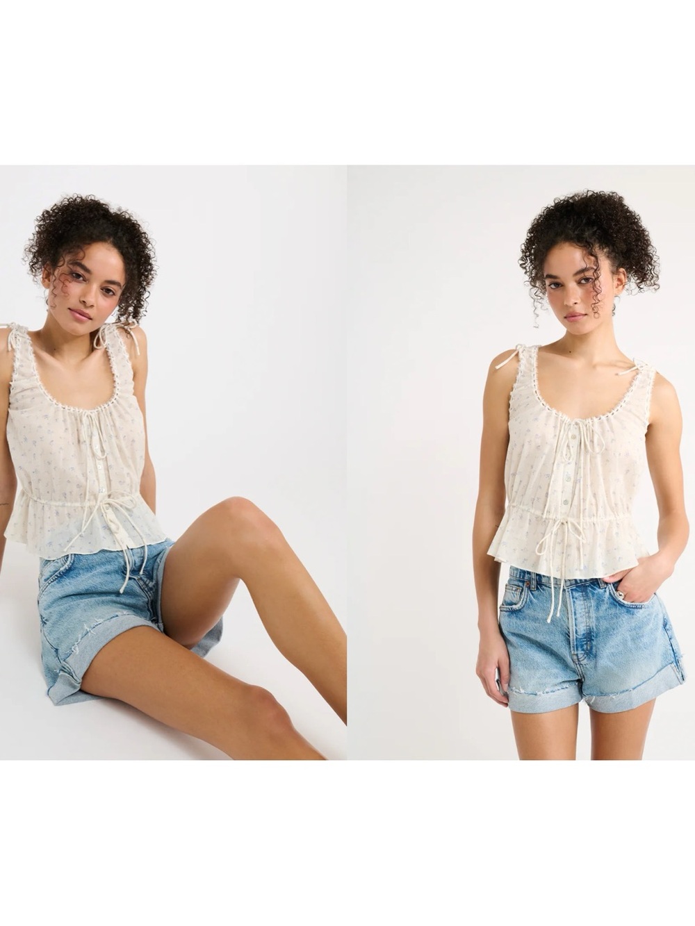 NWOT Rumored Rosemary Top in English Garden